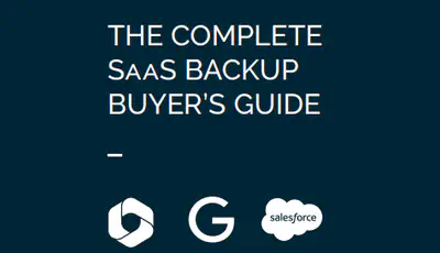 The Complete SaaS Backup Buyer's Guide